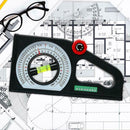 Multifutional Protractor Angle Finder Slope Scale Angle Measure Tool Ruler Gauge