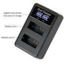 Mamen 1900MAh Rechargeable LP-E12 LPE12 LP E12 Digital Camera Battery + LCD