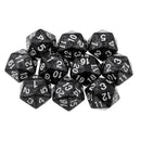 10x Polyhedral D20 Dice Die 22mm Collectible for Dungeons & Dragons Roleplay