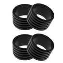 Badminton Racket Handle Ring Tennis Racquet Band Overgrip Protector - 4Pcs