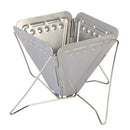 1X Outdoor Camping Folding Portable Coffee Drip Rack Stainless Steel Coff KTK