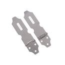 2 Set Cabinets Gates Padlock Latch Door Hasp Staples Screws laTEUS