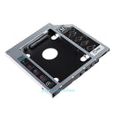 12.7mm SATA HDD SSD Optical Hard Drive DVD/CD Bay Adapter Bracket For Laptop