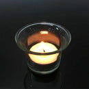 Clear Glass Votive Candle Light Holder Candlestick Xmas Wedding Supply I7N8