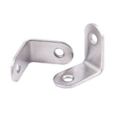 10Pcs Screw Mounted Furniture 90 Degree Angle Corner Bracket 30x30mm