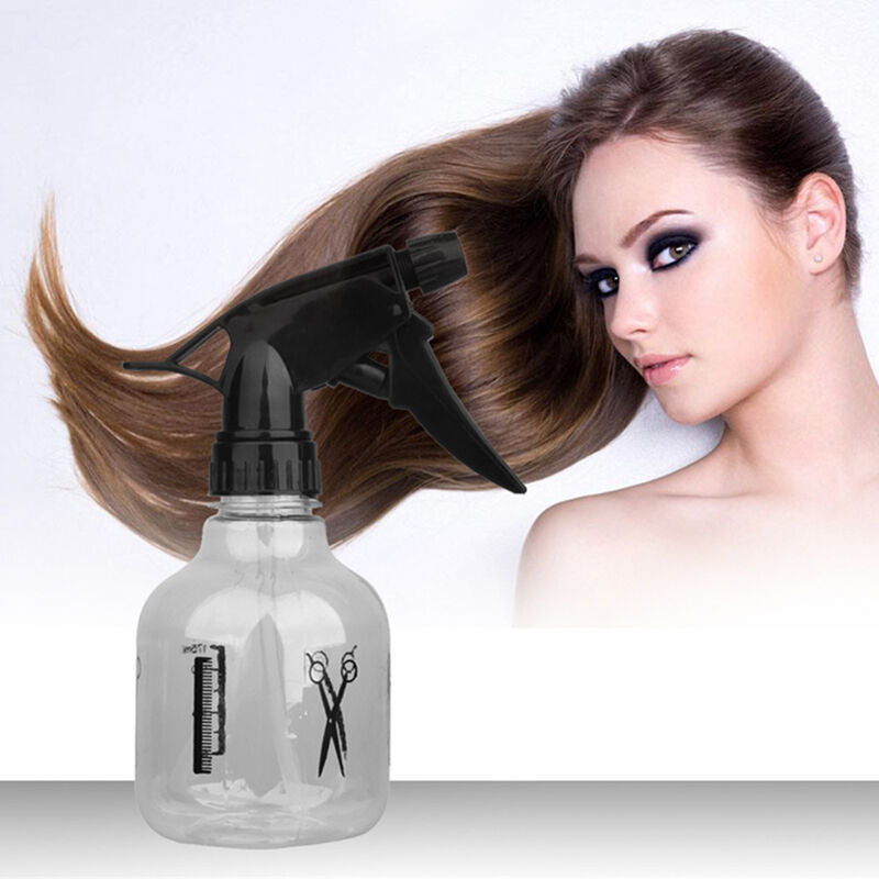 Empty Clear Plic Spray Atomiser Bottle Pump Trigger Water Hair Salon_,