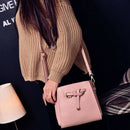4Pcs Women Handbag Bags Set Synthetic Leather Clutch Purse Shoulder Messeng