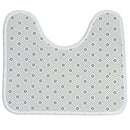 4Pcs Home Bathroom Decor Set Cool Dog Pattern Toilet Seat Cover Bath Mat Se