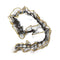 Zebra-stripe Golden and Black Luxury Grown Dress for  with Shawl Xmasã€NME