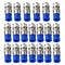 Rg6 F Type Connector Coax Coaxial Compression Fitting 20 Pack (Blue) J5R1
