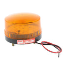 Amber Industrial Warning Strobe Beacon Light Alarm Lamp DC12V, Water-Proof