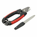 Pet Dog Cat Stainless Steel Nail Claw Toe Scissors Clipper +Toe File Trimme