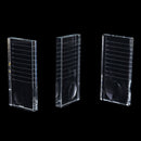 Pop Individual Eyelash Extension Stand Glass Pad Lash Tray Holder Glue Tool