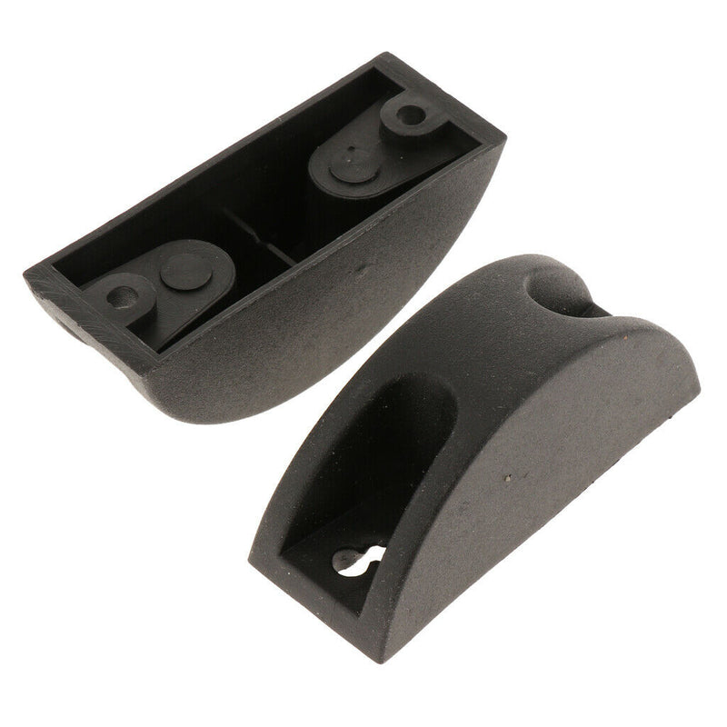 2 Pairs Plastic Stud Feet Footstand Replacement for Luggage/Bag High Quality