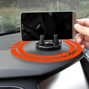 Car Ornament Universal Phone Holder 360 Degree Rotation Pc + Silicone Car A