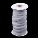 10mm Elastic Cord Flat Band Craft Thread Stretch String 14 meter Spool for DIY