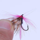 12pcs Fly Fishing Lure Baits Set Dry Flies Wet Flies Fishing Tackle