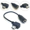 Micro USB to 3.5mm Jack Female Headphones Adapter Headset Audio Adapter Mus T5H0
