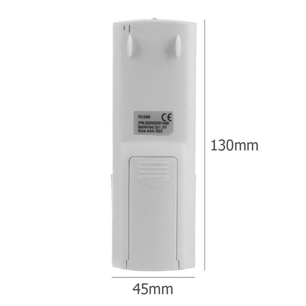 Plastic Air Conditioner Remote Control for Airwell Electra Gree RC08A/RC08B #s
