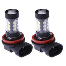 2 X H11 / H8 LED car light Braking Parking Tail  Head Light Lamp Super White Bul