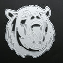 Tiger Head Scrapbooking DIY Handmade Craft Cutting Die