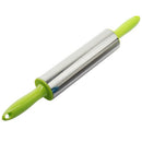1X(1Pc Stainless Steel Fondant Rolling Pin Cake Decoration Dough Roller Pla