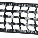 48x15 inch Universal Tailgate Net for Compact Mid Size Pickup Truck (Black)