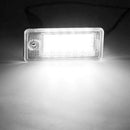 1x White 18-SMD LED License Plate Light Lamp Error Free For AUDI Q7 Q5 A4  kk W