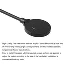 2x Bicycle Cycling Handlebar Rear View Mirror Flexible 360Rotate Safety Rearview