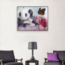 5D DIY Full Drill Diamond Painting Panda Cross Stitch Embroidery Mosaic Kit