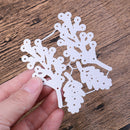 4pcs leaves Cutting Dies Scrapbooking Embossing Card Making Paper Craft TEUS