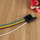 4 Pole Pin US Standard Truck Flat Wiring Harness Kit Side Only Trailer Plug hv2n