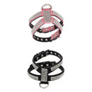 Pack of 2, No Pull Adjustable Dog Pet Bling Diamond Crystal Vest Harness