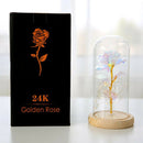 1pc Eternal Rose LED Light Galaxy Flower Birthday Gift Home Decoration