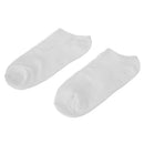 6 pairs White + 6 pairs black Sport Socks Men Cotton Rich