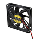 5X(DC 12V 0.18A 2 Pin Connector PC Computer Case Cooling Fan 80x80mm C2C5)