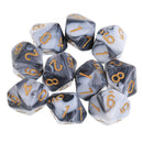 20pc D10 Polyhedral Game Dice for RPG Dungeons and Dragons Party Games