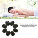 5pc Hot Stone Massage Basalt Stones Basalt Rock Therapy SPA Oiled Massager 3*4cm