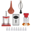 5Pcs Watch Repair Set Kit Rubber Dusts Air Blower Watch Back Case Opener Ha
