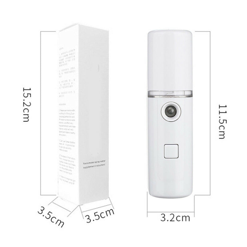 30ml USB Portable Rechargeable Face Nano Mist Sprayer Aroma Diffuser Humidifier