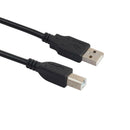 USB 2.0 Male to Male Scanner Printer Cable Sync Data Charging Cord(1.5m)