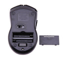 X50 2.4G Wireless Optical Gaming Mouse 2,400 DPI for Laptop PC (Black)