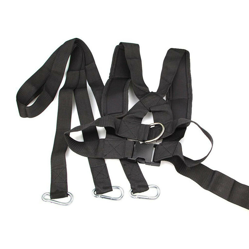 Sled Harness Fitness Resistance Training Workout Strap Speed Exercise Shoulder