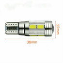 2X T10 LED 10SMD W5W 5630 194 CANBUS ERROR FREE Car Side Wedge Light Bulb