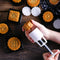 16 pcs/set Manual Mooncake Mould Fudge Cookie Cake Mould Squeezer
