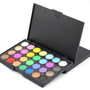 28 Shimmer Matte Colors Eye Shadow Set Bright Neon Eyeshadow Sleek Palette