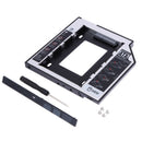 SATA 2nd HDD SSD Hard Disk Case 9.5 / 12.7mm Universal DVD-ROM ODD Optica BWP