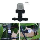 50PC Three-way Atomizing Nozzles Flat Mouth Horticulture Public Gardening Nozzle