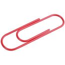 Super Large Paper Clips Vinyl Coated, 30 Pack 4 Inch Assorted Color Jumbo P