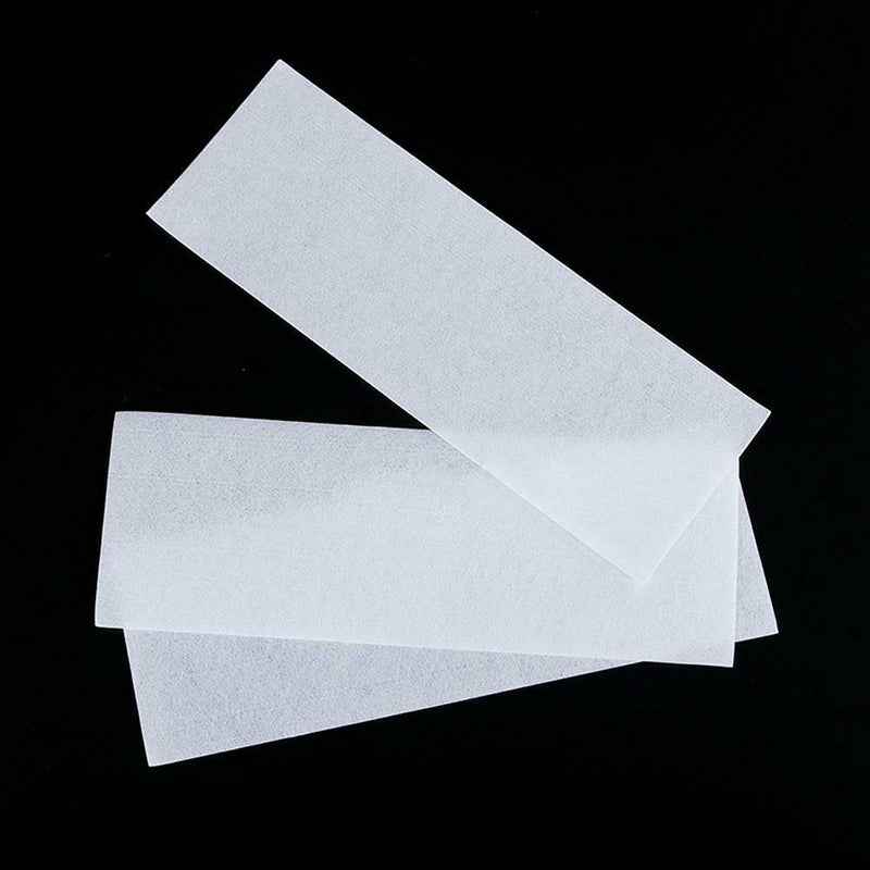 100pcs Hair Removal Depilatory Wax Strip Nonwoven Epilator Paper Waxing